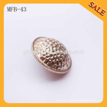 MFB43 Cheap china wholesale clothing lady dress shirt metal button 17mm